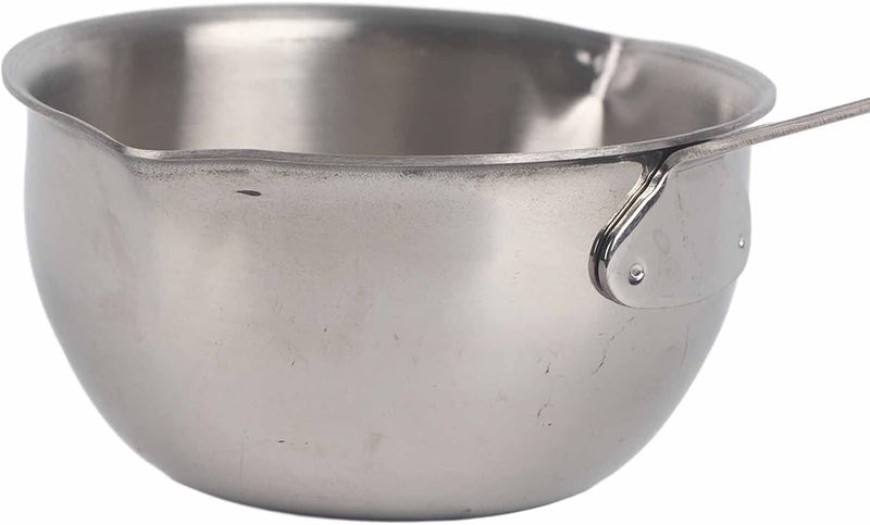 Butter Warmer Pot, Stainless Steel Induction Butter Warmer with Flat Bottom and Pour Spouts, for Melting, Cheese, Chocolate, Heating Milk and Soup (150ML) - Image 2