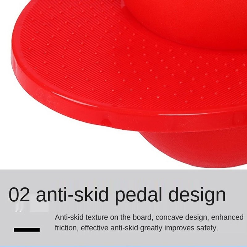 Bouncing Ball Multifunctional Pedal Hopper Children Sports Toy Balance Training - Thickened Anti-Skid Balance Board Explosion-Proof Bouncing Ball for Yoga Fitness - Image 5