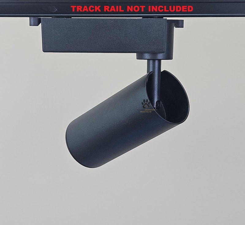 Mufasa 30 Watts Black Body Gold Finish LED Track Light Spot Light/Focus Light (for Track/TrackRail System) | Track Rail NOT Included | (Warm White) - Image 2