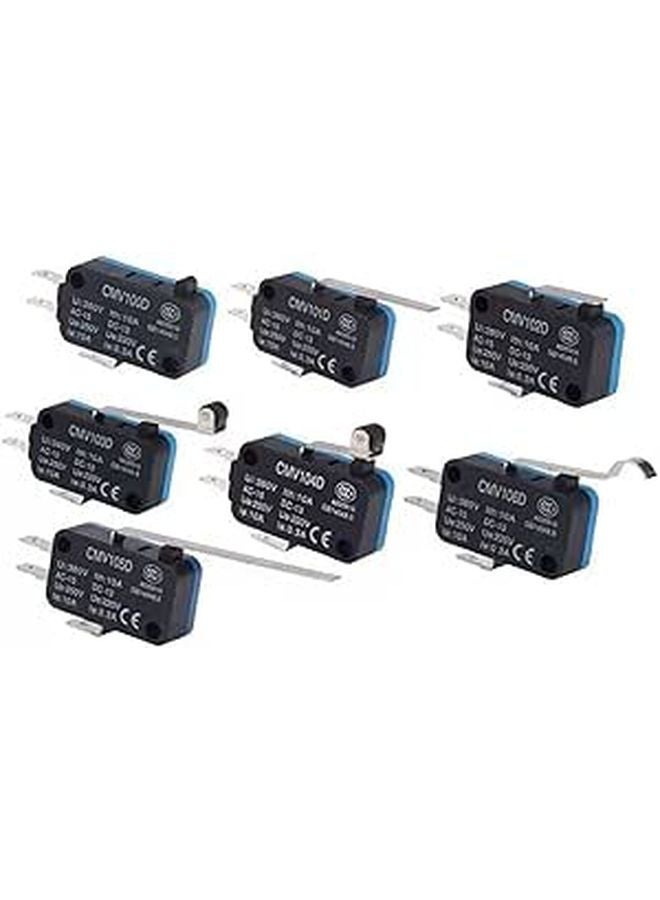 سلسلة CMV10 مفتاح صغير 1NO 1NC 10A مفتاح تحكم مصغر سريع الفعل من CMV100D إلى CMV106D - Image 1