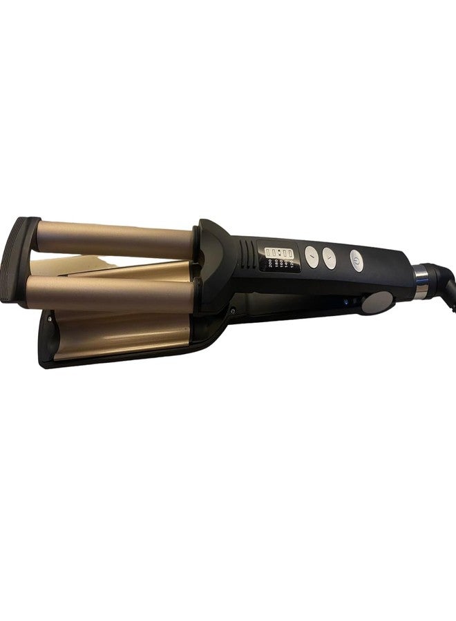 IAS Hair Waver With Ceramic Barrels, 5 Temperature Settings Up To 200°C, Auto Shut Off, 1.8M Swivel Cord, Multicolored - Image 1