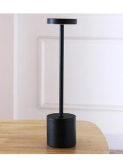 VIO Portable LED Table Desk Lamp Bedside Night Light with Touch Sensor 3 Color Rechargeable Cordless Lamp for Kids Nursery Dimming for Home Bedroom Nursery Restaurant Bar Black Matt  - Image 2