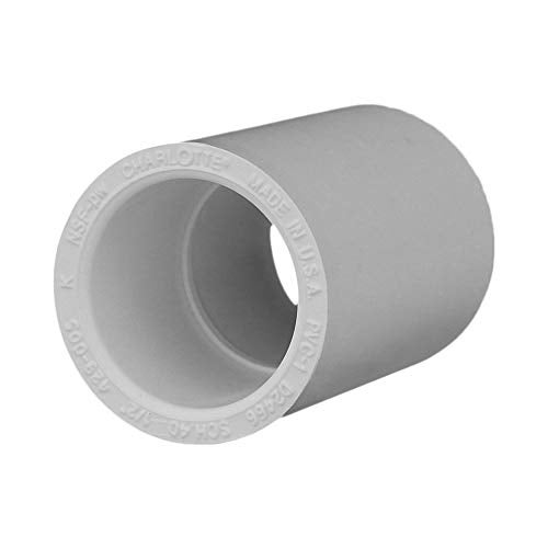 CHARLOTTE PIPE 1/2 SCH 40 COUPLING SXS CONTRACTOR PACK PRESSURE (10 Unit Bag) - Image 1
