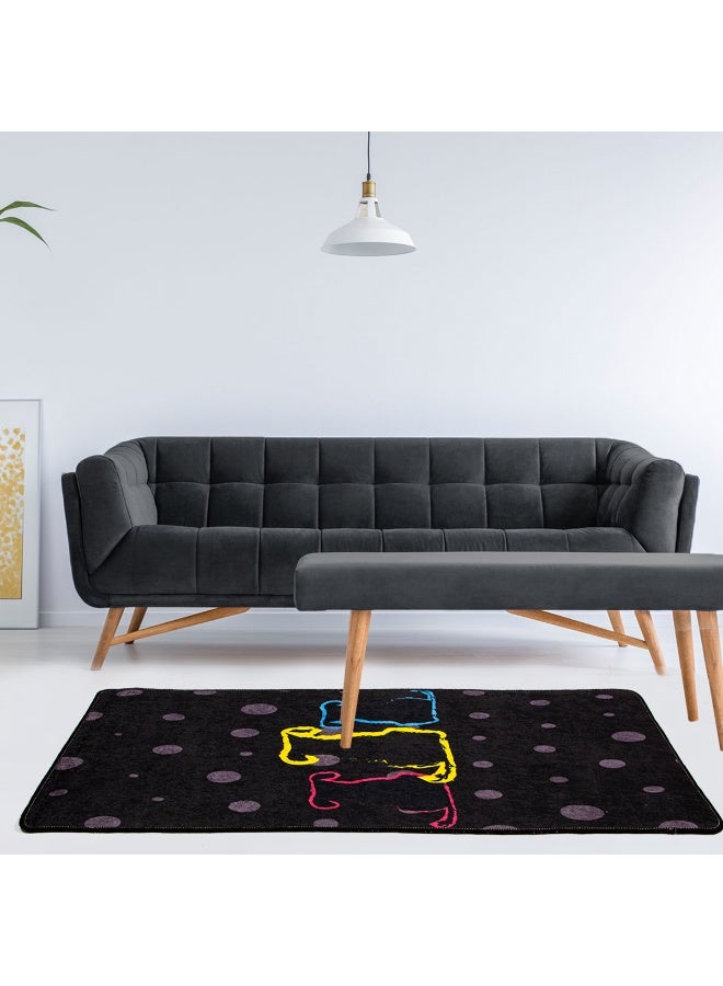 بيج ديزاين سجادة ممر قابلة للغسل بمقاس 60×130 سم، بقاعدة مانعة للانزلاق، لا تتساقط منها الألياف، مصنوعة من البوليستر المضاد للبكتيريا، مناسبة للحيوانات الأليفة، مثالية للاستخدام الداخلي في غرفة المعيشة أو الممر أو غرفة النوم. - Image 1