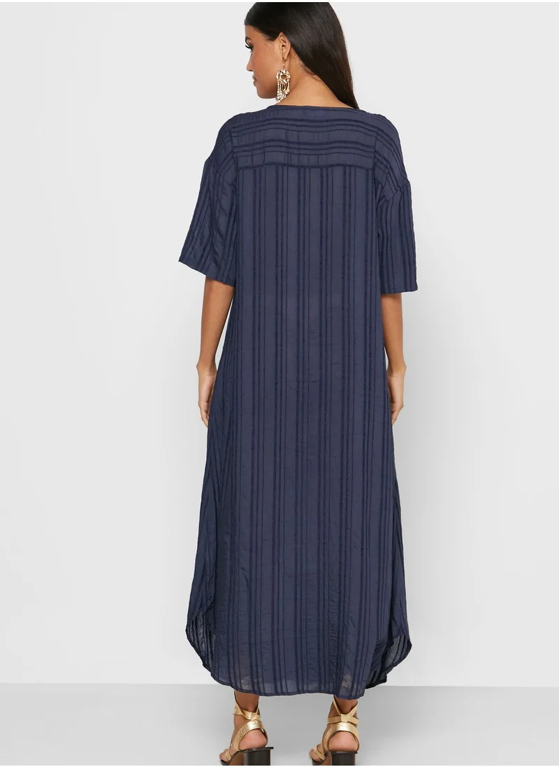 Khizana Button Down Midi Dress