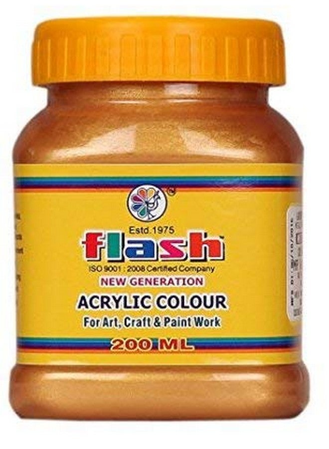 Flash Metallic Color (American Gold, 200ml). - Image 1