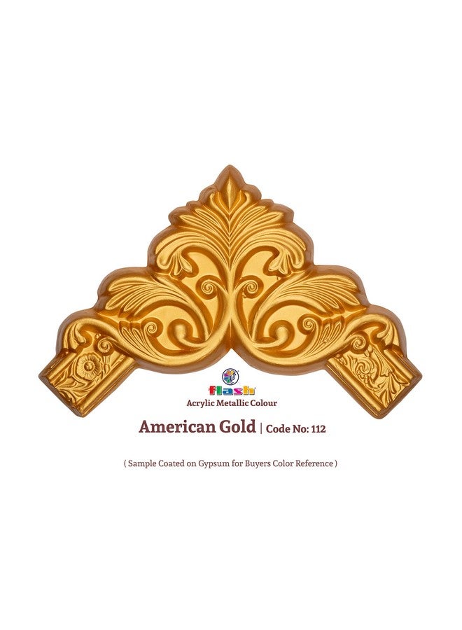 Flash Metallic Color (American Gold, 200ml). - Image 2