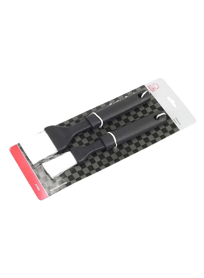 شيف كرافت طقم فرش نايلون مكون من قطعتين من اسود وابيض 28.194 x 1.863 x 15.748 سم 21266 - Image 2