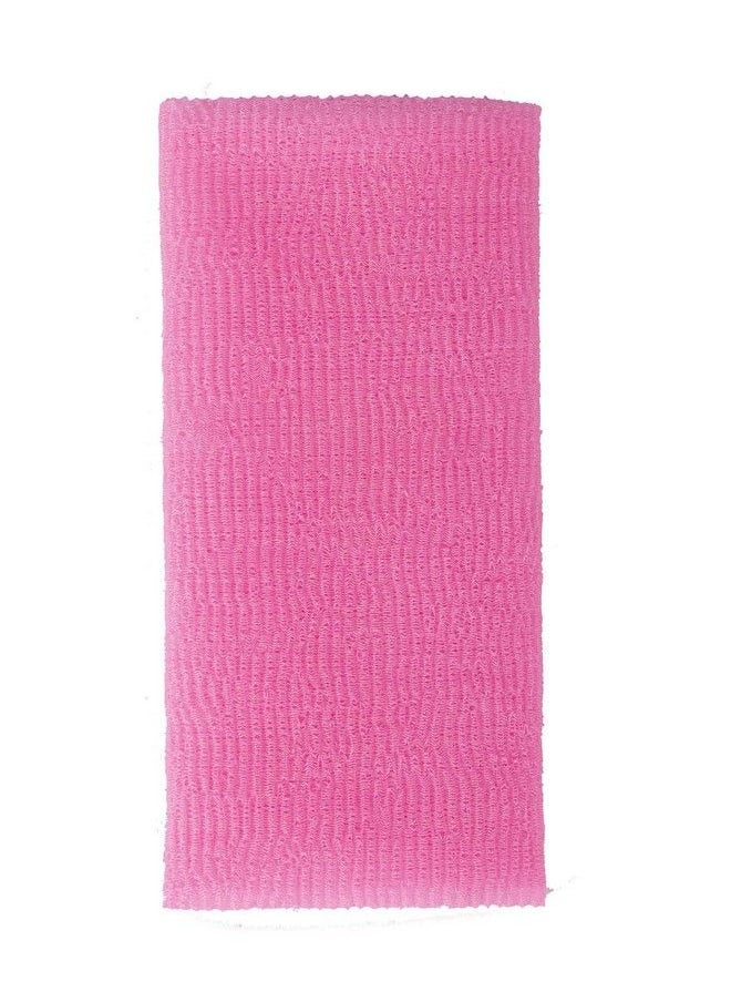 KAKOOI Long Exfoliating Nylon Bath Cloth/Towel Magic Shower Washcloth For Body 35 Inches(1Pcs Pink)  - Image 2