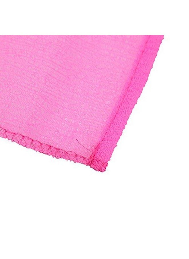 KAKOOI Long Exfoliating Nylon Bath Cloth/Towel Magic Shower Washcloth For Body 35 Inches(1Pcs Pink)  - Image 5