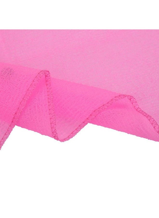 KAKOOI Long Exfoliating Nylon Bath Cloth/Towel Magic Shower Washcloth For Body 35 Inches(1Pcs Pink)  - Image 3