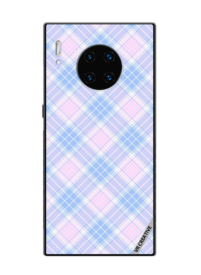 VR CREATIVE Protective Case Cover For Huawei Mate 30 Pro Checks Color Square Geometric Texture Design Multicolour - Image 1