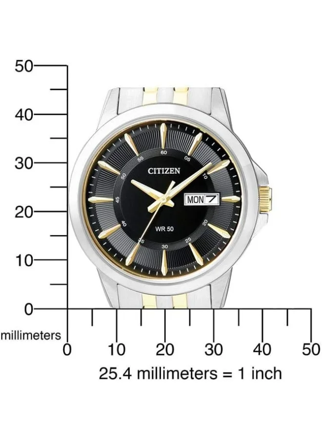 CITIZEN Citizen Men's Quartz Watch, Analog Display And Stainless Steel Strap