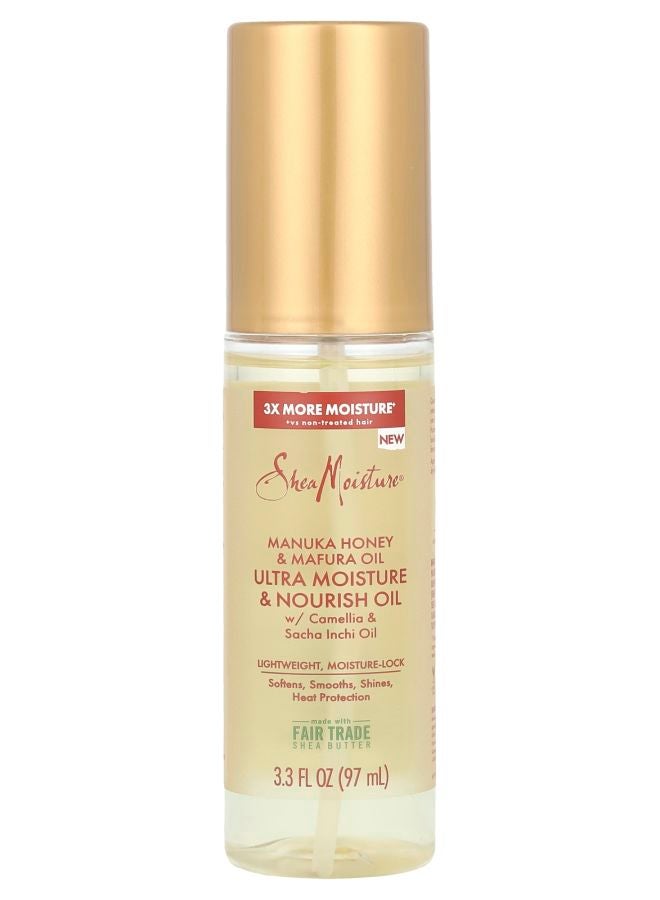 زيت الترطيب والتغذية الفائق عسل مانوكا وزيت مافورا 3.3 أونصة سائلة (97 مل)