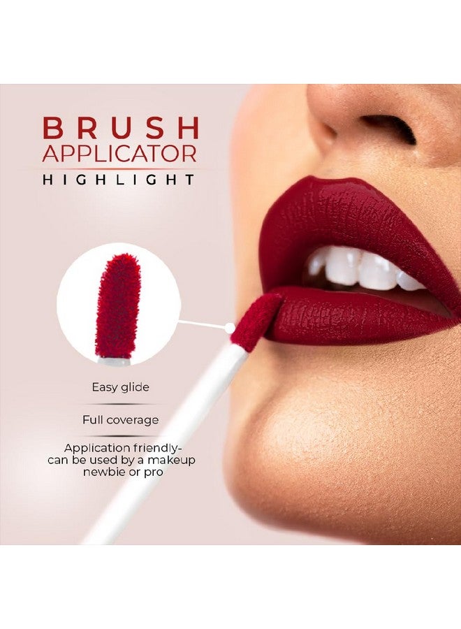 Juice Festive Maroon - M14 Kiss Sensation Lipstick & Red Hotness - M09 Color Luxe Liquid Lipstick with Goodness of Bio Retinol, & SPF 15 UV Protection - Image 5