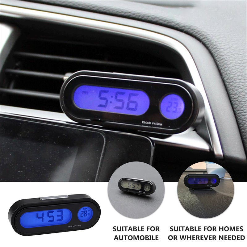 1pc Car Dashboard High Precision Clock Mini - Image 5