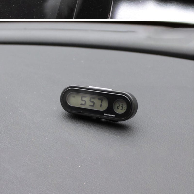 1pc Car Dashboard High Precision Clock Mini - Image 2