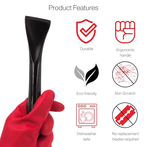 The Skrapr Handy Home Products 22701 The Skrapr and Skrapr Junior Kit Black, 2 x 4.25 x 10.5 inches - Image 4