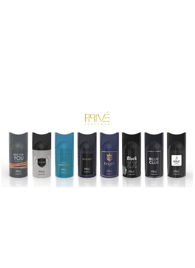 PRIVE Prive Black Option Deodorant Spray for Women 250ml  - Image 4