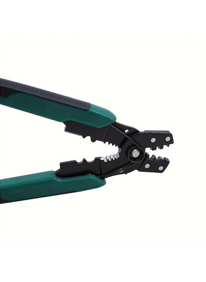 Professional Wire Crimping Tool Cutting Stripping Crimping 26 10 AWG Ergonomic Handle 1pc - Image 5