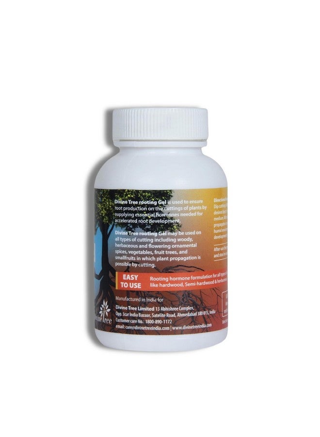 DIVINE TREE Rooting Gel for Plants Cuttings and Root Hormone Stimulator for Stronger Roots | Fast Root Starter | Rapid Rooting Gel Best for Hardwood, Semi-hardwood and Softwood Plant Cutting (100 ml) - Image 2