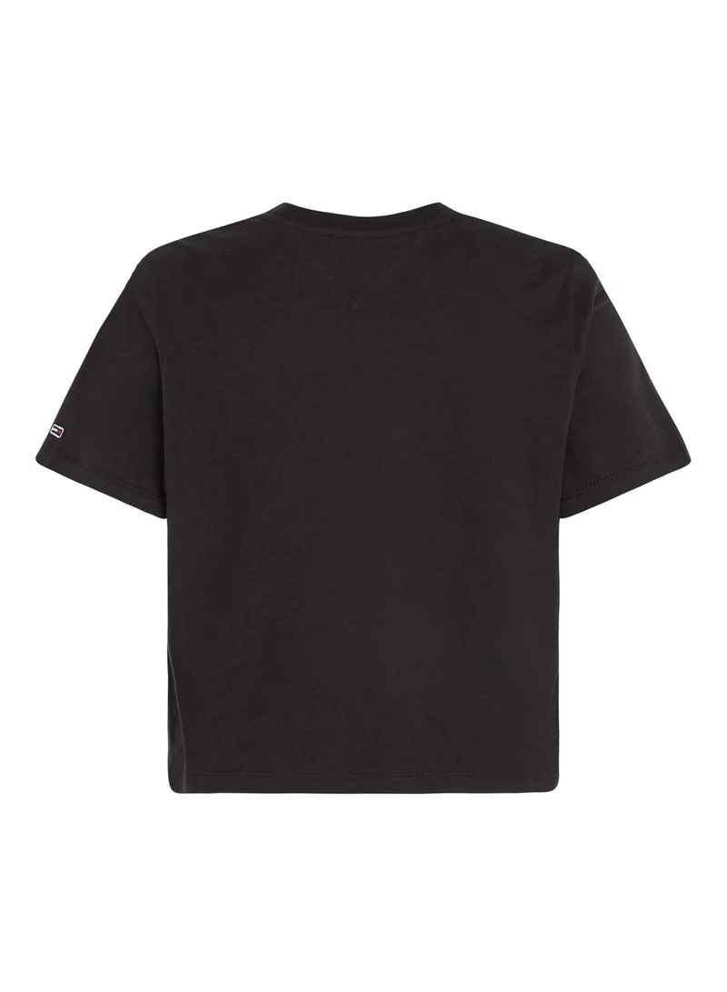 TOMMY JEANS Crew Neck Logo T-Shirt