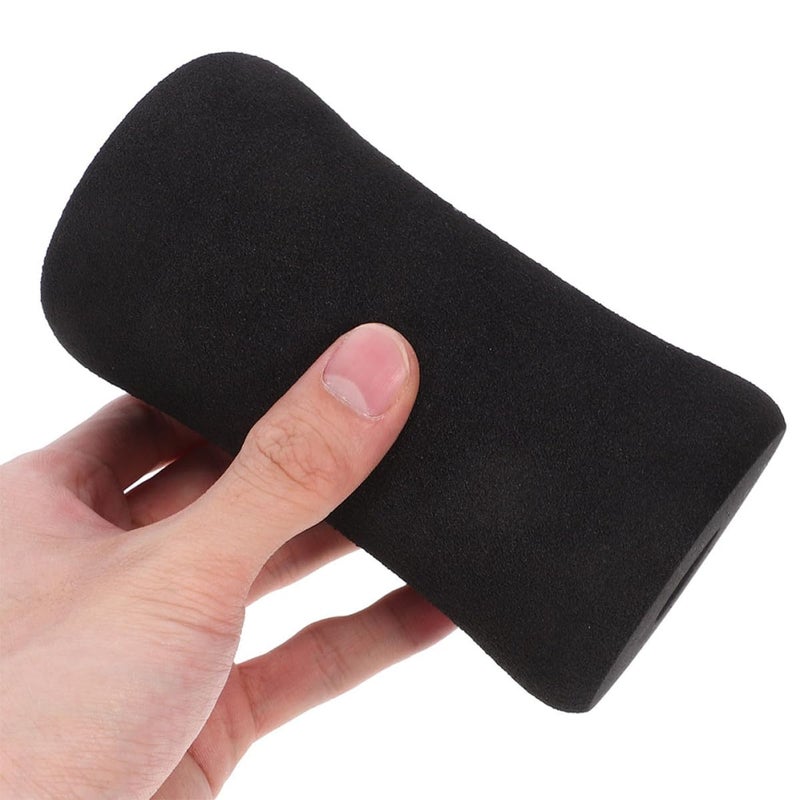 High Density Foam Foot Pads Rollers Replacement For Leg Extension Machine 6 Pieces Black - Image 5