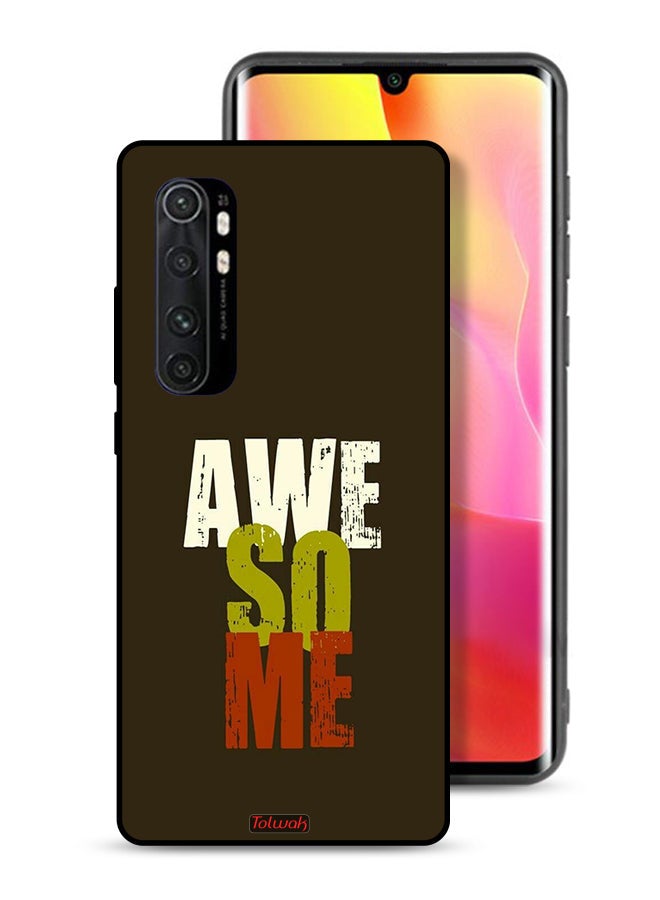 Tolwak Xiaomi Mi Note 10 Lite Protective Case Cover Awesome - Image 1