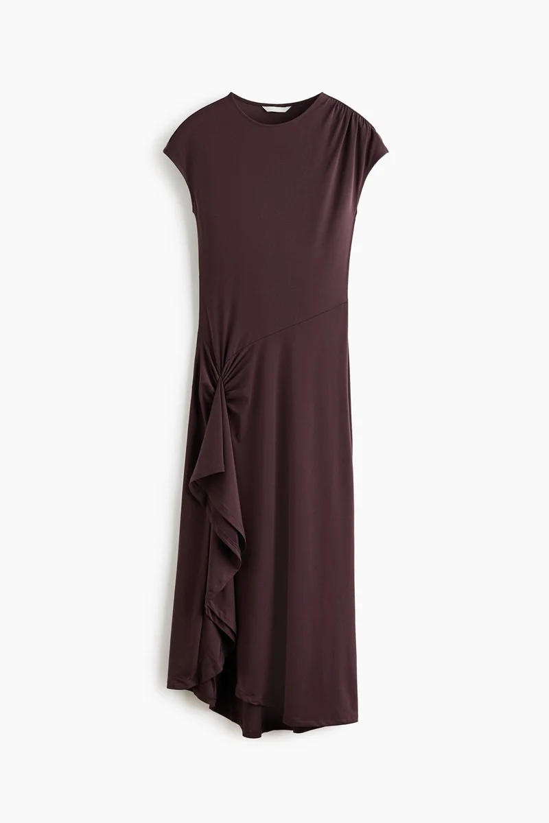 H&M  Draped-panel jersey dress for Women | Best Price UAE