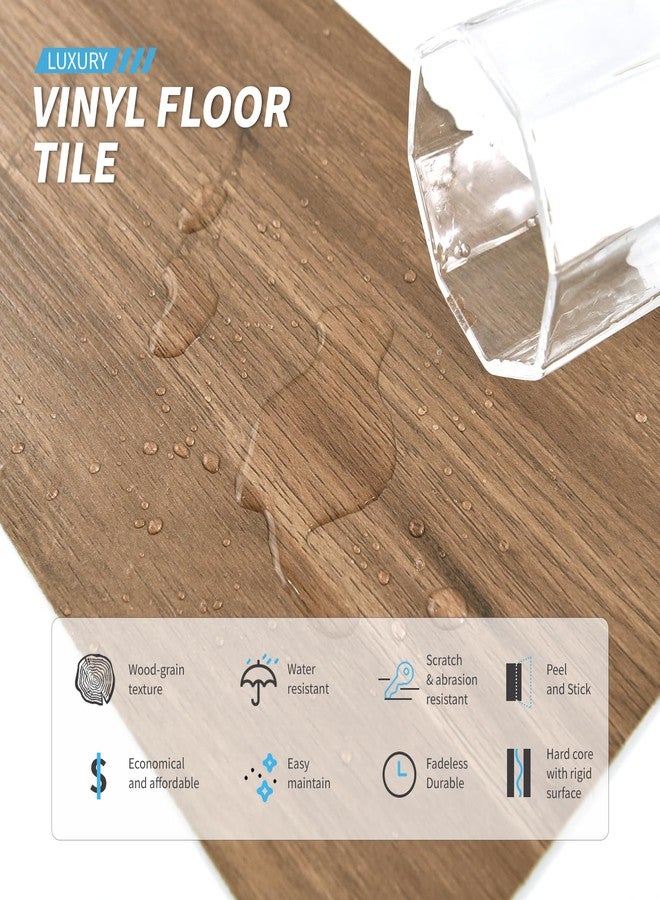 Art3d 36-Pack 54 Sq.ft Peel and Stick Floor Tiles Vinyl Plank Flooring Wood Look, Adhesive and Waterproof Tile Sticker for Bedroom, Living Room, Kitchen, RV in Rosewood - Image 4