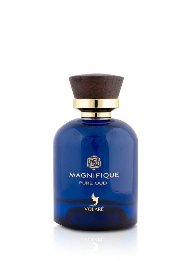 فولاري عطر ماجنيفيك بيور عود او دي برفيوم من فولاري -100 مل (مستوحى من عطر ثمين كارفت عود ) - Image 2