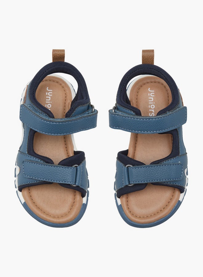 جونيورز شباشب أولاد بنقوش مع إغلاق لاصق - Image 3