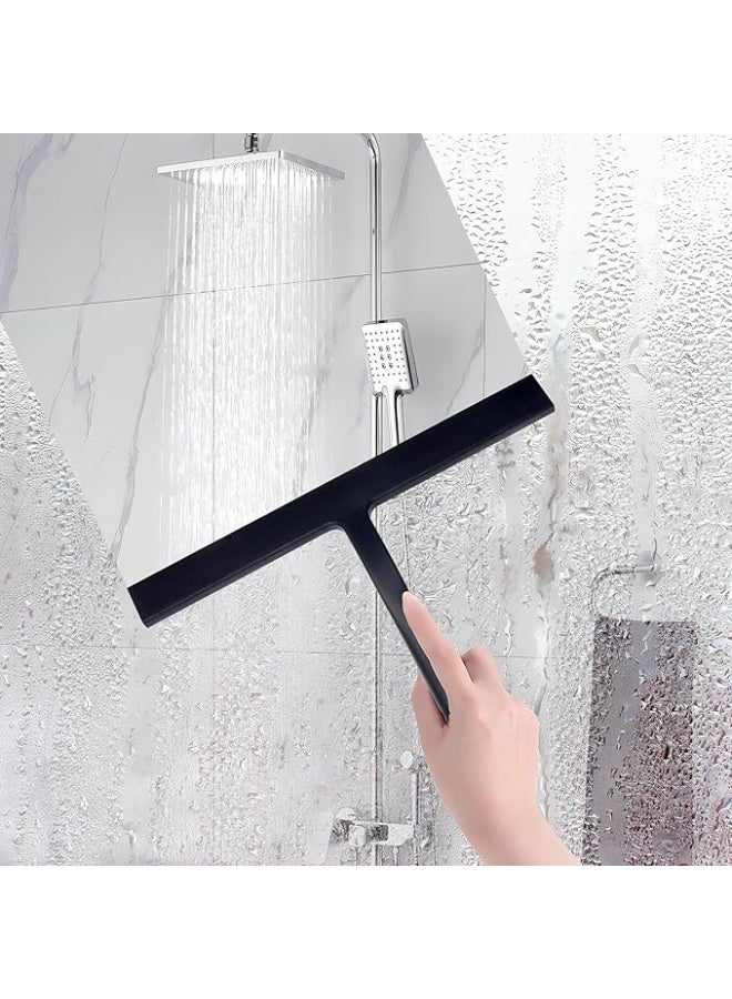 Silicone Rubber Blade & Hook Shower Window Squeegee 9" in Width Silicone Car Squeegee Bathroom Squeegee for Shower Squeegee for Shower Doors Car Window - Image 4
