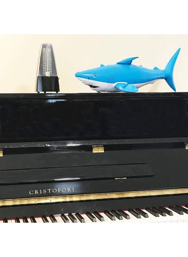 Jet Creations حيوانات قرش قابلة للنفخ بطول 24 بوصة، الأفضل لحفلات السباحة ومستلزمات حفلات أعياد الميلاد للأطفال والكبار Ansharky4 - Image 5