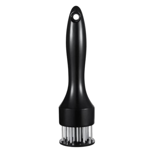 Trifecta Kitchen Tools Cooking Accessories, Meat Tenderizer Top Professional Meat Food: 1. PCS Tenderizer Top Multifunctional Professional Food Maker Softer with Stainless Steel (Set of 1, Black) - Image 1