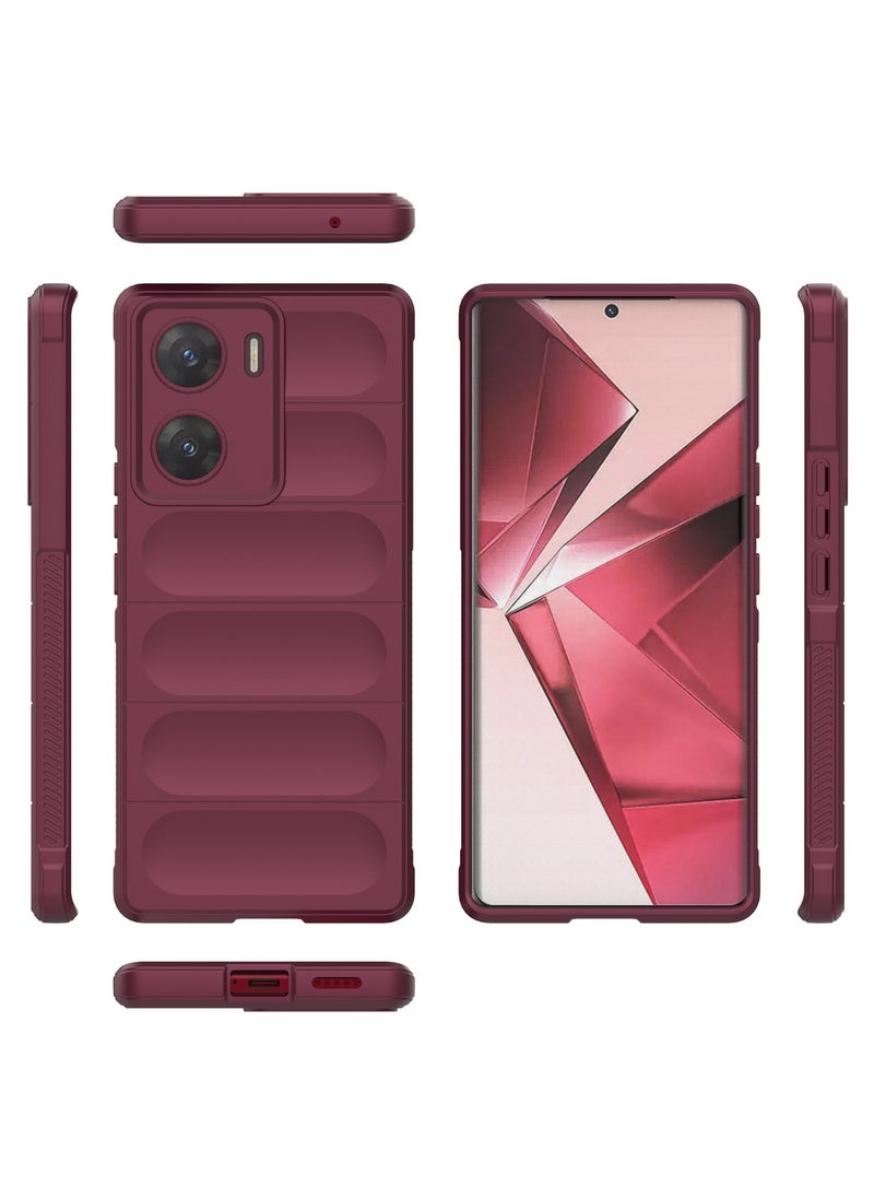 جولدن ماسك - جولدن ماسك فيفو في 29 اي/فيفو واى 200 (Vivo V29E/Vivo Y200) جراب ماجيك كيس كفر حماية للهاتف - (انبيتى) - Image 1