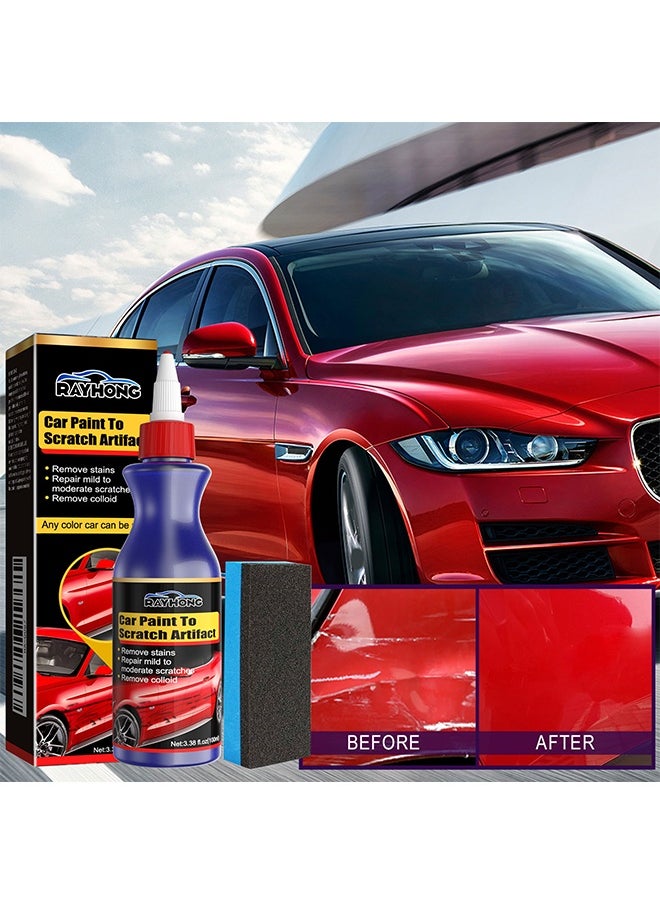 RAYHONG Car Paint to Scratch Artifact - Ultimate Paint Restorer, Car Scratch Remover, Car Paint to Scratch Swirl Artifact, Polish Paint Restorer, Car Scratch Repair Fluid Remover  - Image 1