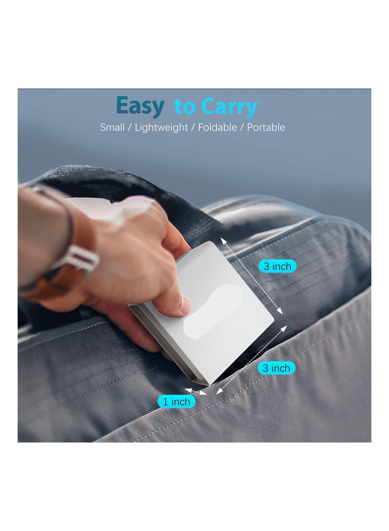 SYOSI Fast 3 In 1 Wireless Charger, with Adapter, Fit for Iphone, Magnetic Foldable Charging Station Compatible with Iphone, Iphone 15/14/13/12 Series, Apple Watch Ultra 8/7/6/5/4/3/2, Airpods, White - Image 5