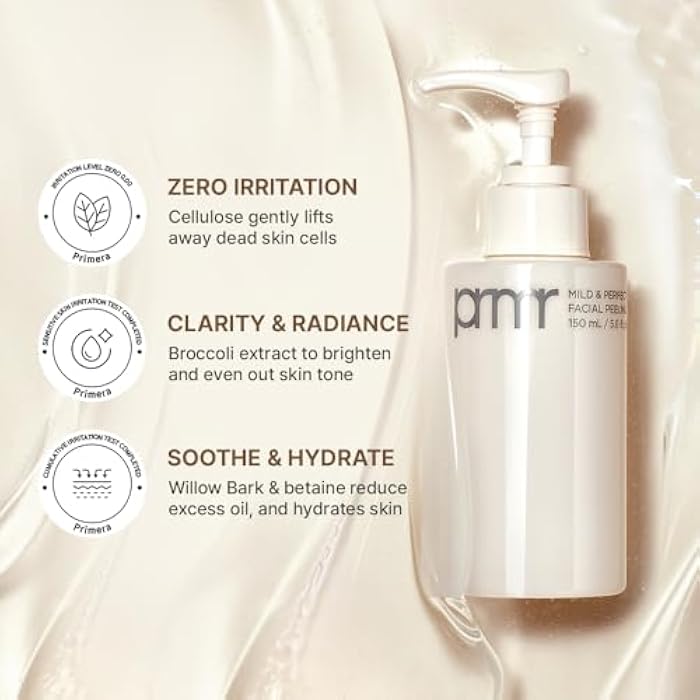 Primera (PRMR) Mild Peeling Gel | Korean Gentle Exfoliating Facial Wash for Sensitive Skin, Daily Pore Care & Smooth Radiant Skin (100ml, 3.38 fl. oz) - Image 4