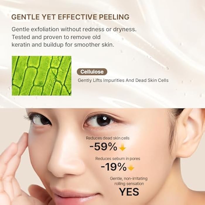 Primera (PRMR) Mild Peeling Gel | Korean Gentle Exfoliating Facial Wash for Sensitive Skin, Daily Pore Care & Smooth Radiant Skin (100ml, 3.38 fl. oz) - Image 5