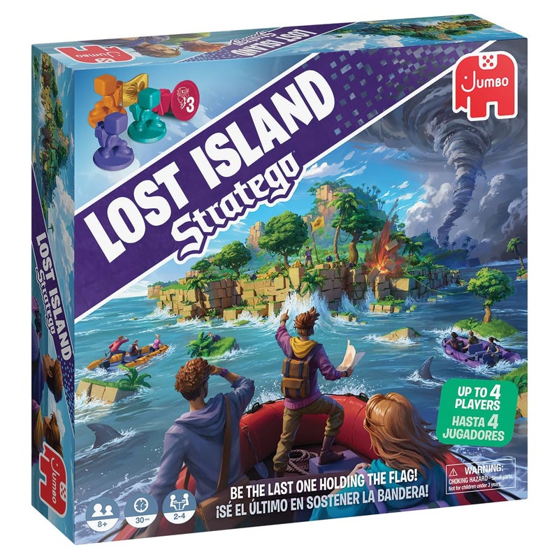 jumbo Stratego Lost Island Fun Multiplayer Family Strategy Game 24 Players Aged 8 Years Plus - Image 3
