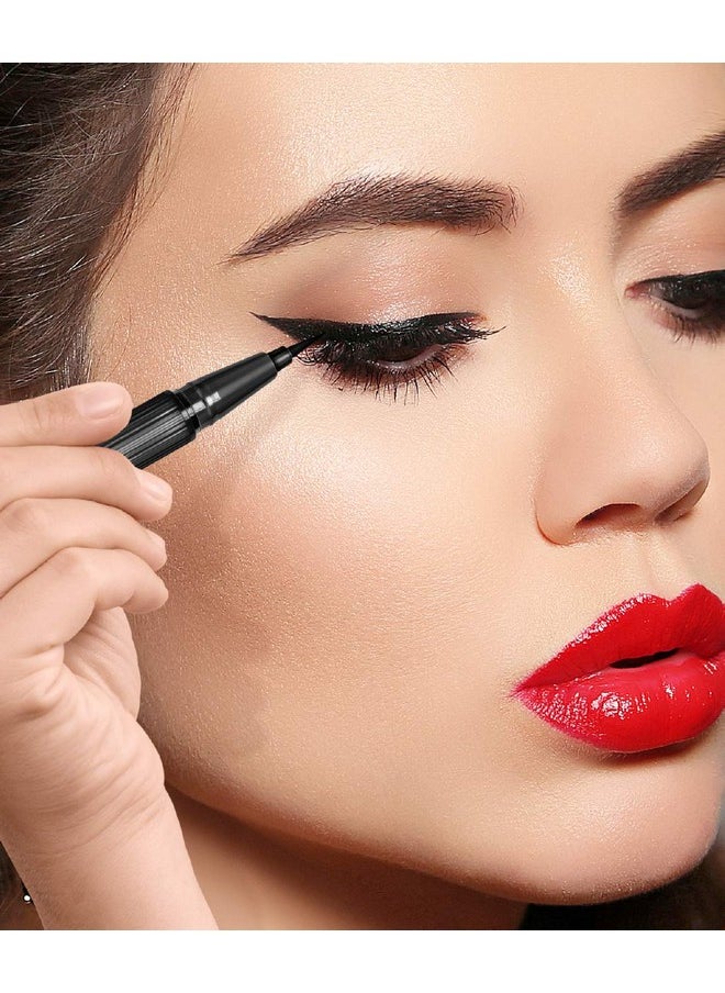 Kokie Kokie Retractable Liquid Eyeliner, Pointed Felt Tip, Waterproof & Smudge Free, Long-lasting, Vegan, Cruelty-Free  - Image 4