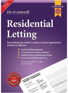 Lawpack Residential Letting DIY Kit: Everything you need to create a tenancy agreement, - pzsku/ZDEFB59C57A5B378966B9Z/45/_/1726052129/935c1f90-1230-4f13-ad1b-e8a8ab36078b