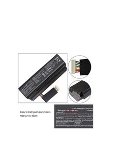 Terabyte A42N1403 A42LM93 0b110-00290000 4ICR19/66-2 Laptop Battery Replacement for Asus G751 G751J G751JL G751JM G751JT ROG GFX71JY 17.3 inch GFX71JY4710 G751 G751J G751JM G751J-BHI7T25 Series (15V 88Wh)  - Image 2