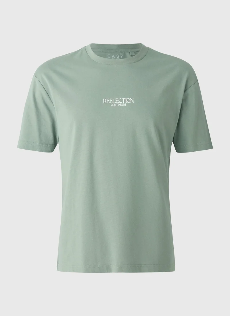 Matalan Green Reflection T-Shirt