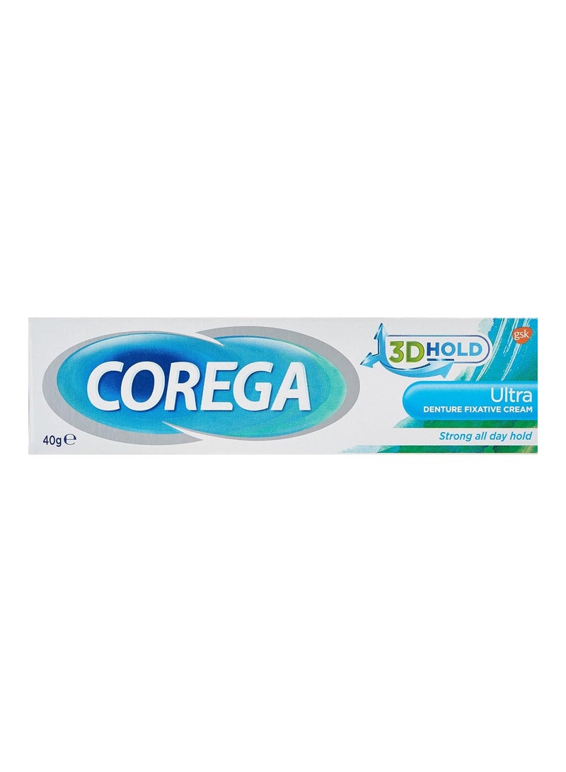 COREGA كريم تثبيت طقم الأسنان، كريم فائق للأسنان واللثة، 40 غرام - Image 2