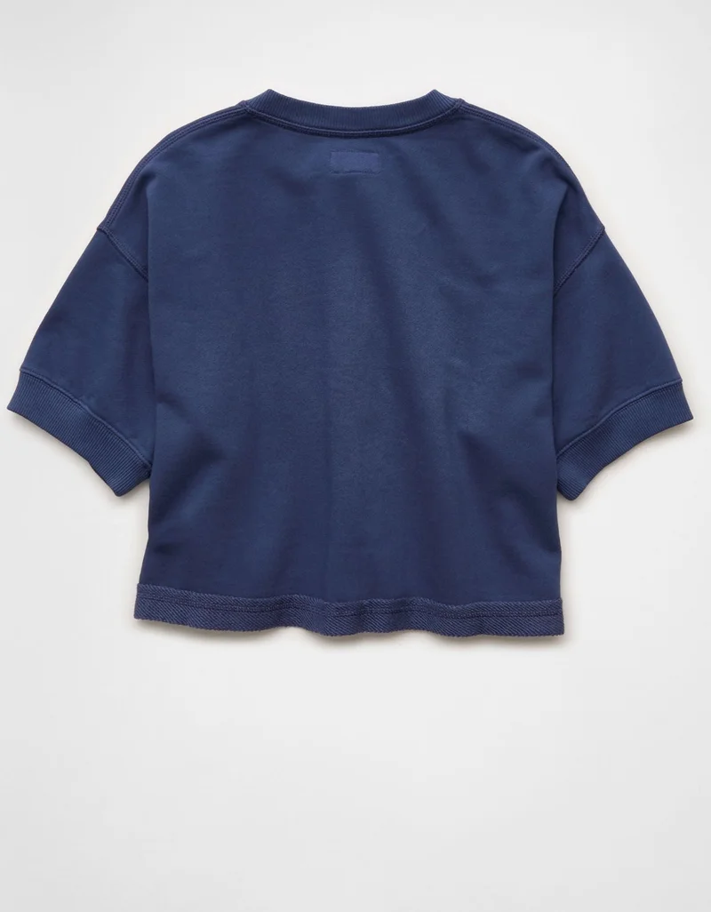 American Eagle  AE Saturday Fleece Button-Up Cardigan Sweater for Women | Best Price UAE