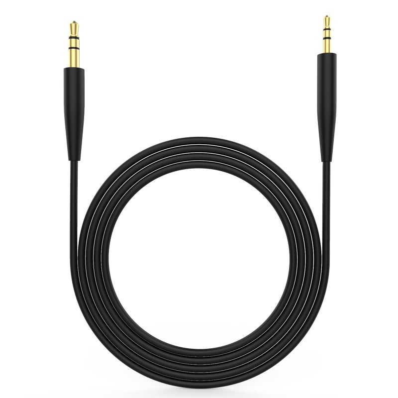 Toeasor كابل صوت بديل AUX 3.5 مم إلى 2.5 مم متوافق مع سماعات Bose 700 QuietComfort QC45 QC35II QC35 QC25 لإلغاء الضوضاء، SoundTrue Soundlink On-Ear 2 OE2 OE2i (بدون ميكروفون) - Image 1