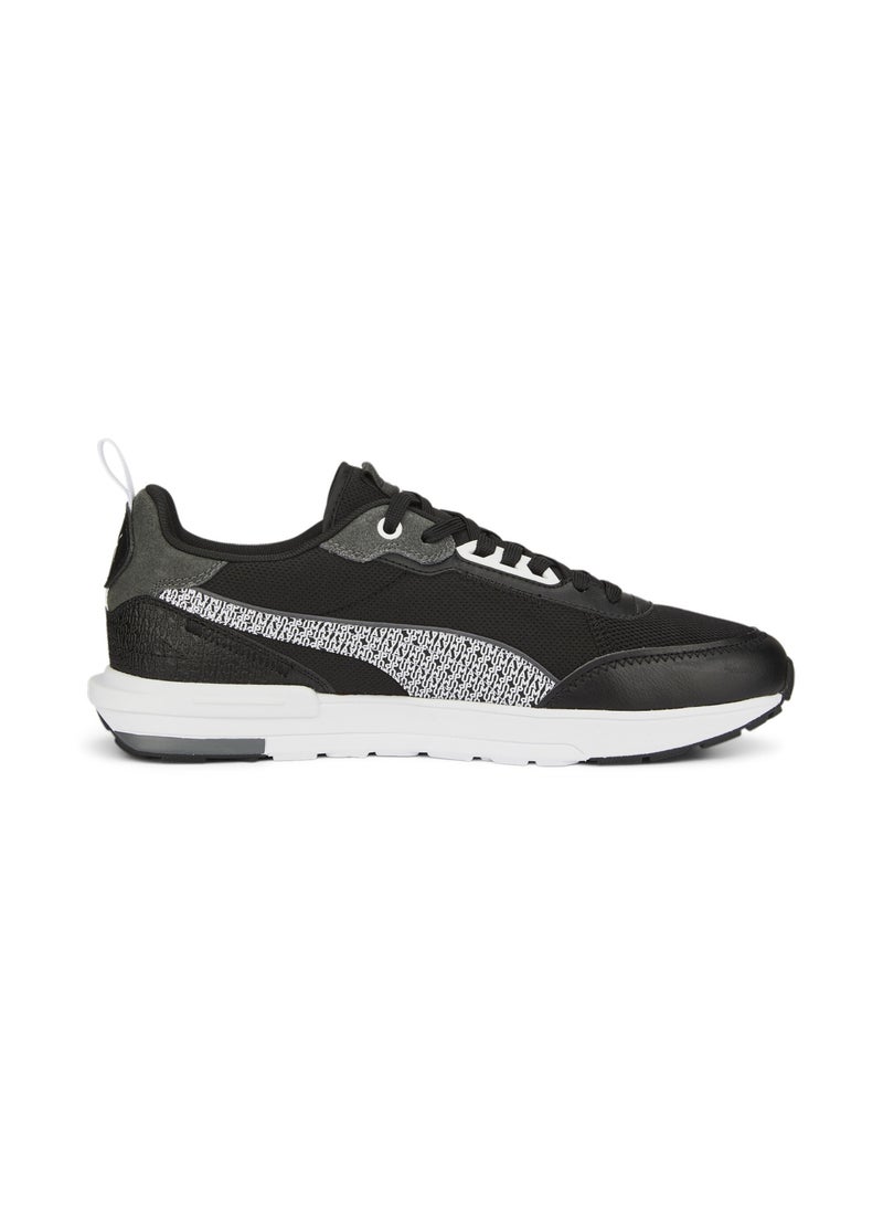 PUMA R22 Mono Mens Black Sneakers - Image 5