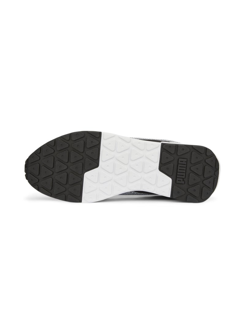PUMA R22 Mono Mens Black Sneakers - Image 4